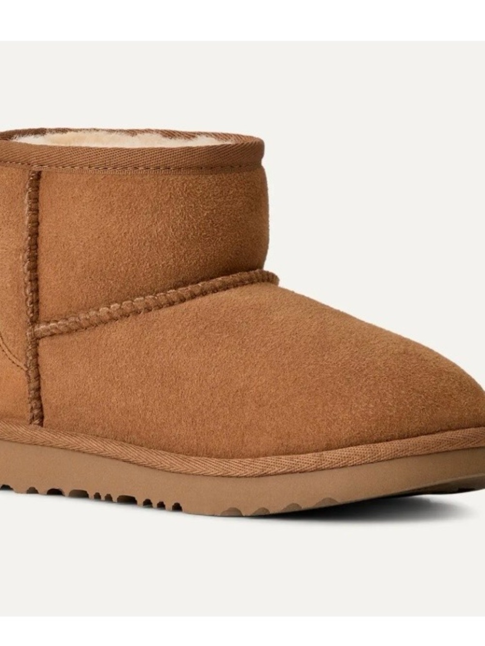 Koolaburra Kids Suede Cozy Boot - Chestnut